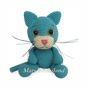 Romeo Cat the Ami - Amigurumi Crochet Pattern / schema uncinetto - Digital Download