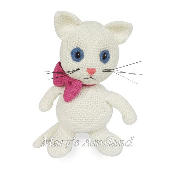 Matilda Cat The Ami - Amigurumi Crochet Pattern / schema uncinetto - Digital Download