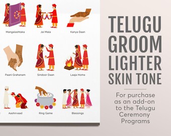 Telugu Ceremony Program - Etsy