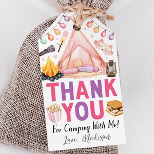 glamping girls weekend gift bag