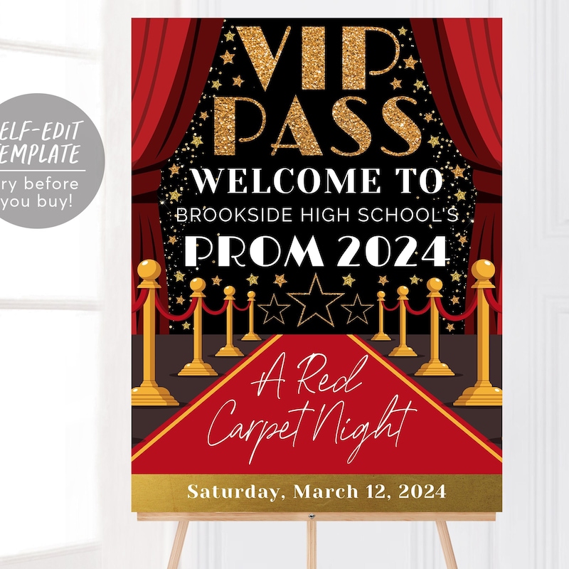 Vip Student Sign Vip Sign - Etsy
