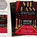 VIP Pass Birthday Invitation Editable Template, Hollywood Red Carpet ...