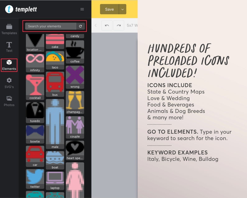 Editable Spring Wedding Program, Rose Boho Country Wedding Infographic ...