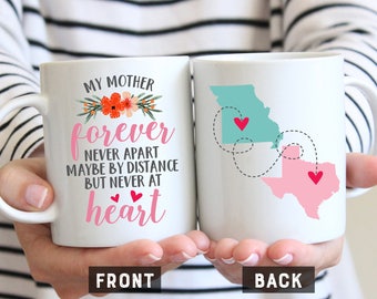 Mom Coffee Mug, Gift For Mom Mug, Mothers Day Mug, Mom Gift, Mothers Day Gift, Coffee Mug For Mum, Long Distance Mug For Mother