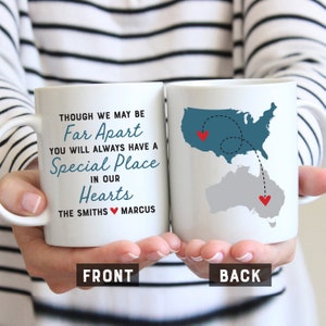 Gift for Foreign Exchange Student, Long Distance Mug, Host Family, Host Parents, Au Pair Gift, Hosted Student Gifts, Host Daughter