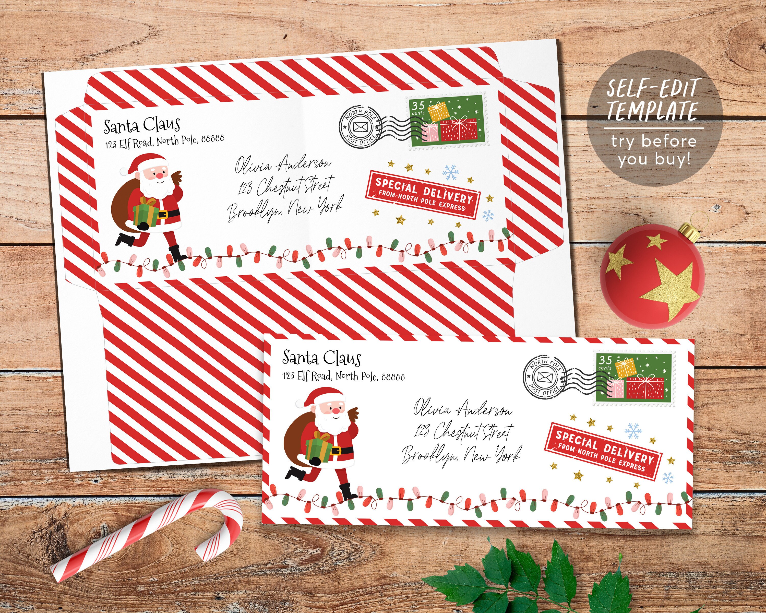 Letters To Santa Element Pack #2