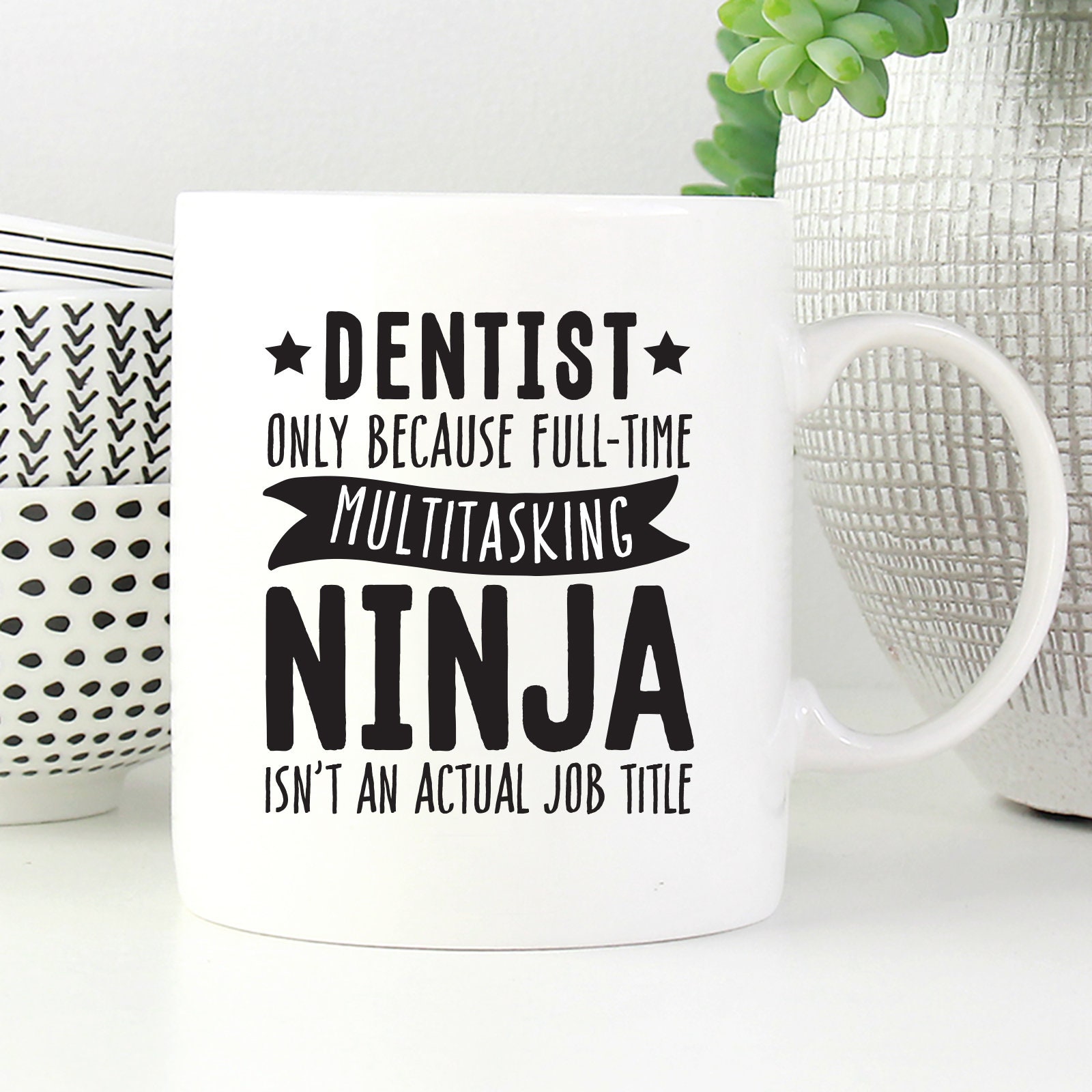 Funny Dentist Gift Funny Dentist Mug Gift For Dentist Etsy