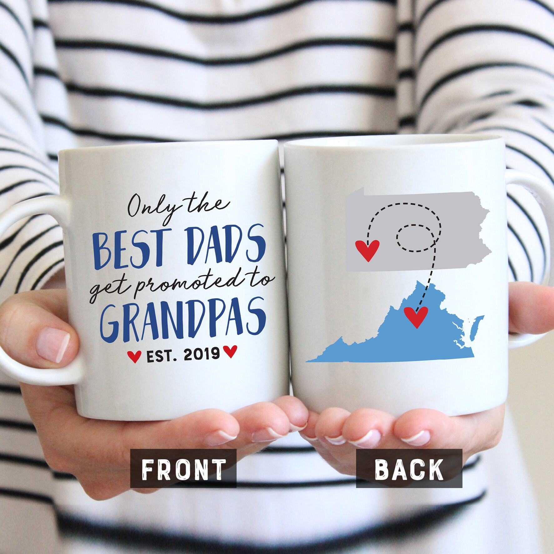 Grandpa Pregnancy Announcement Pregnancy Reveal to Dad ...