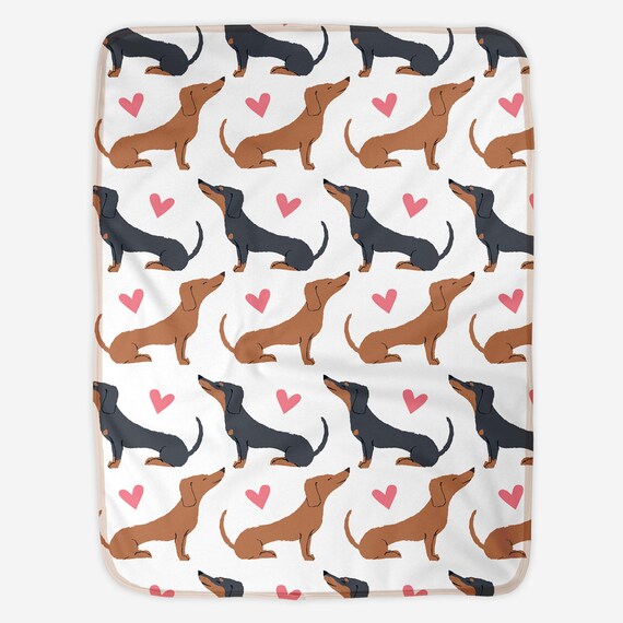 dachshund baby blanket