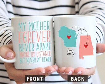 Long Distance Mother Gift, Mothers Day Gift, Gift For Mom Mug, Mother Coffee Mug, Mothers Day Mug, Coffee Mug For Mom