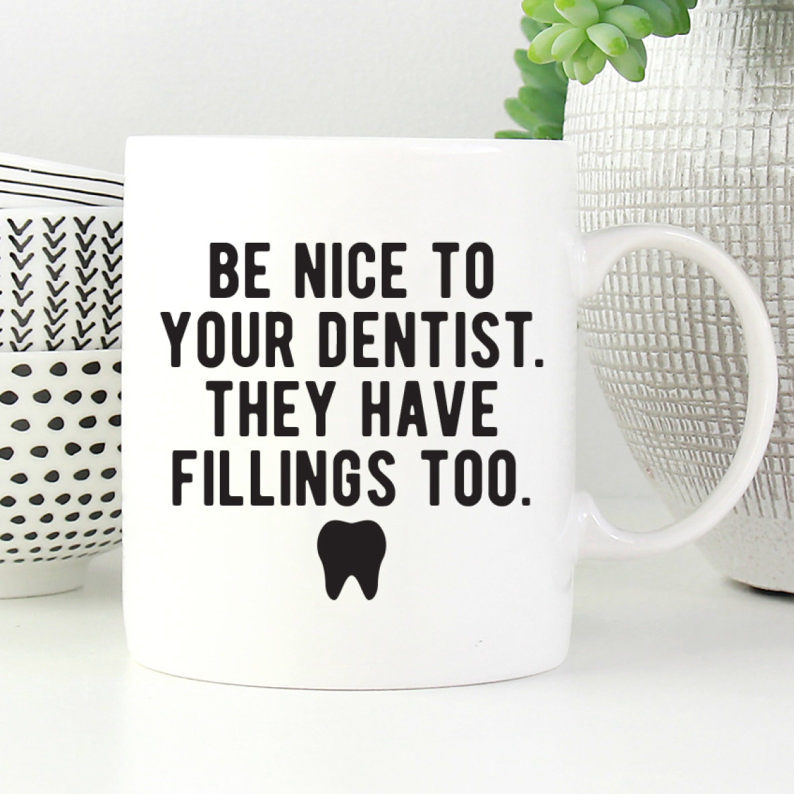 Funny Dentist Gift Funny Dentist Mug Gift for Dentist Etsy