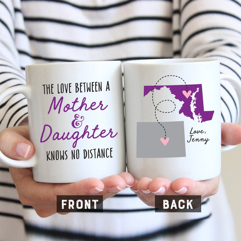 Long Distance Gift for Mom Mothers Day Mug Long Distance Mug - Etsy
