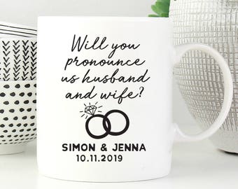 Officiant Proposal Mug, Will You Marry Us Gift, Wedding Officiant Mug, Officiant Gift, Officiant Card, Will You Be Our Officiant