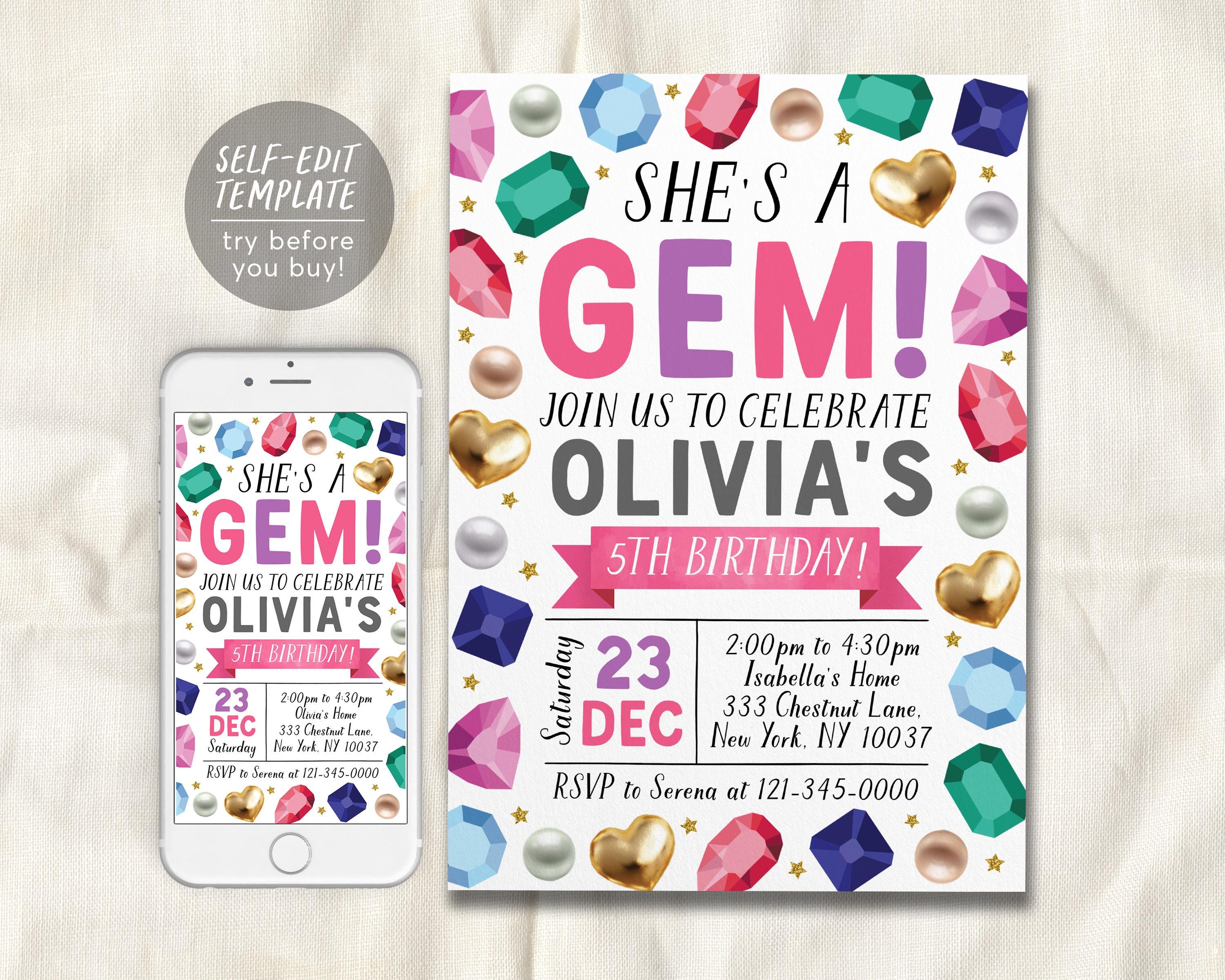 Girl Geode Party - Etsy