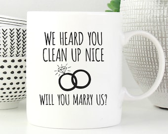 Funny Officiant Proposal Mug, Funny Wedding Officiant Mug, Officiant Proposal Gift, Funny Wedding Officiant Gift, Will You Marry Us Mug