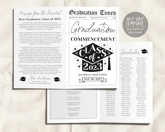 Programa De Ceremonia De Graduacion De Secundaria Pdf