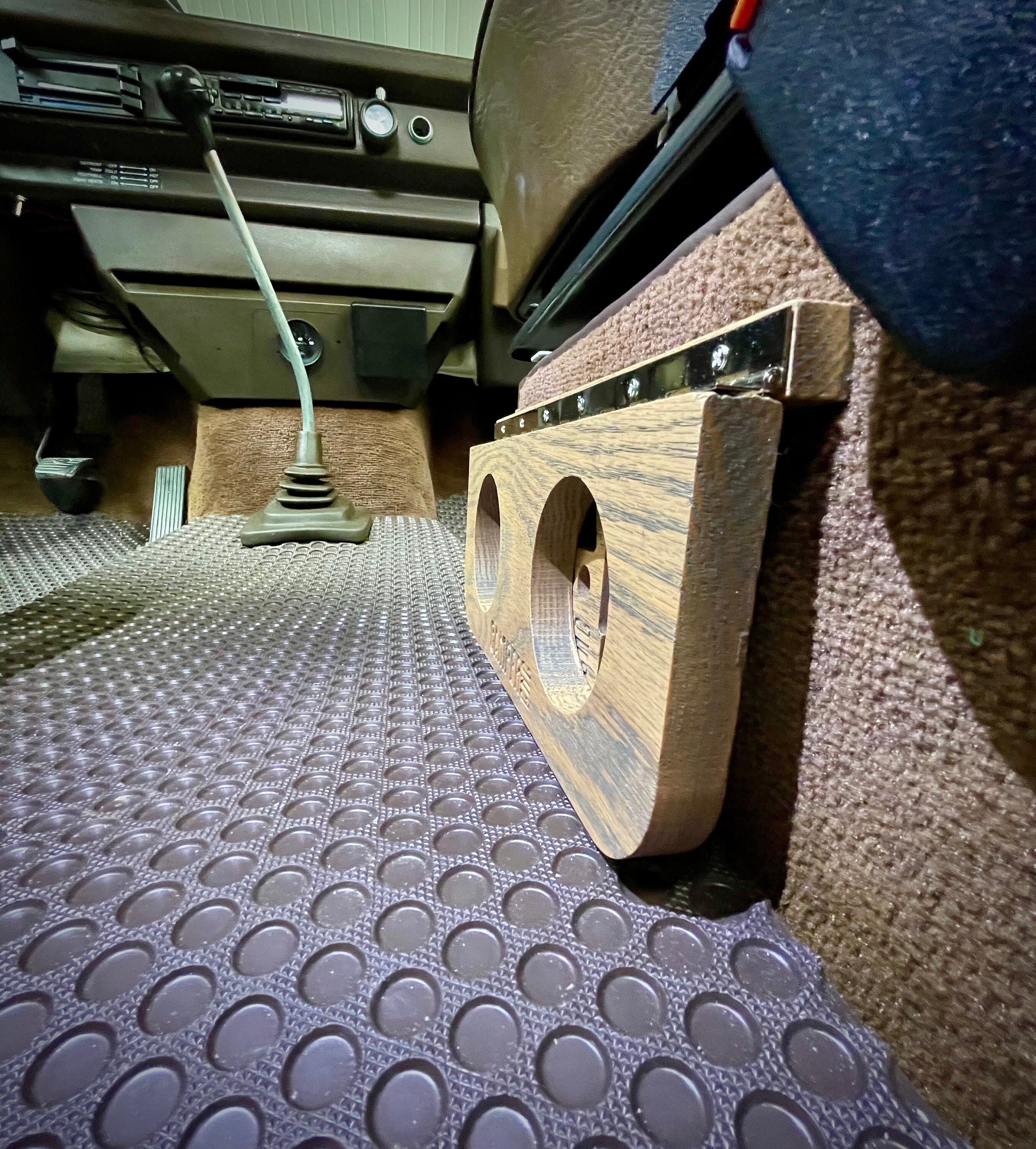 VW Vanagon Cup Holder in Solid Oak Etsy UK