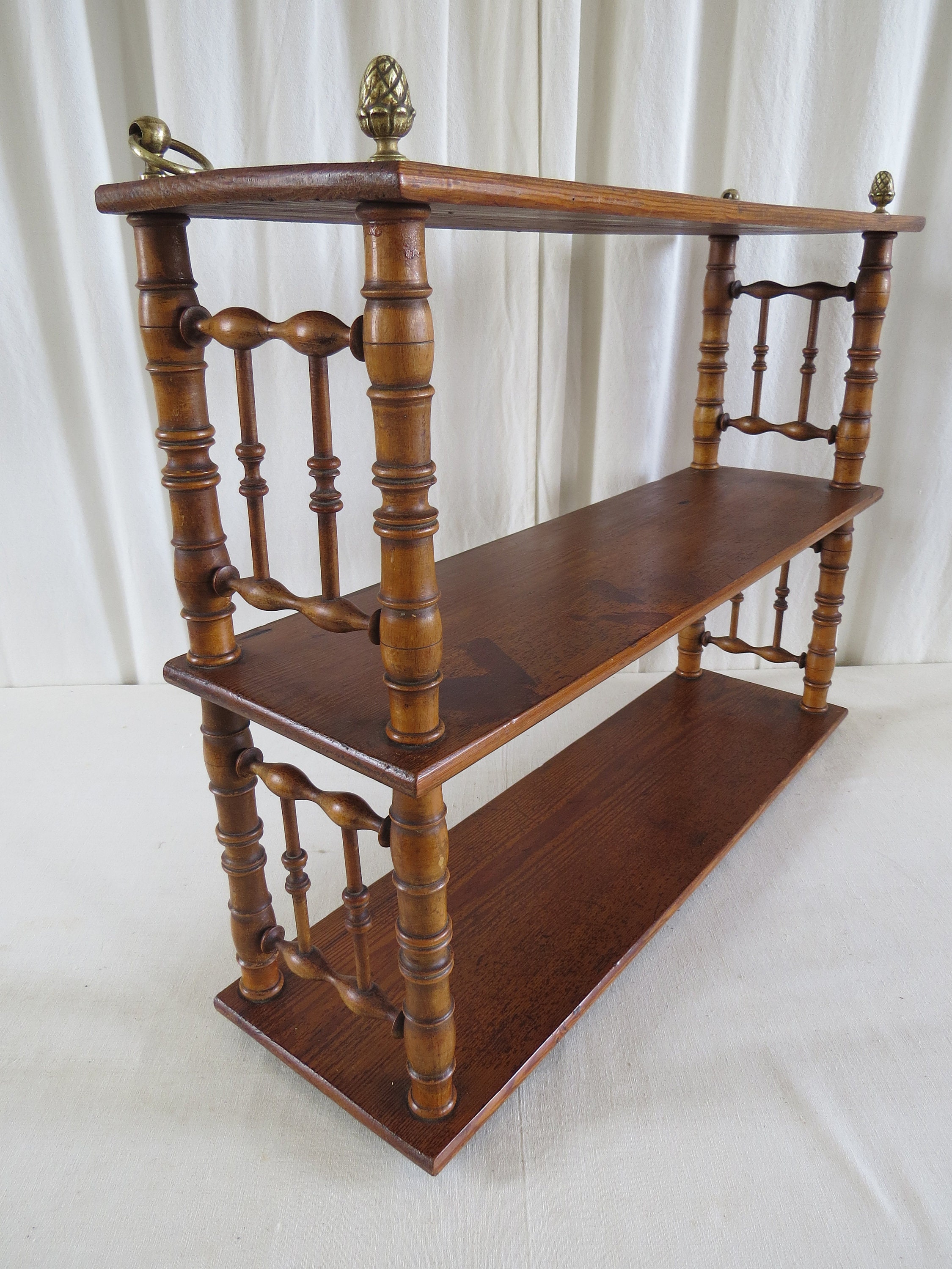 FRENCH SHELVES, Hanging Wall Shelves. Early 20th Century. - Etsy