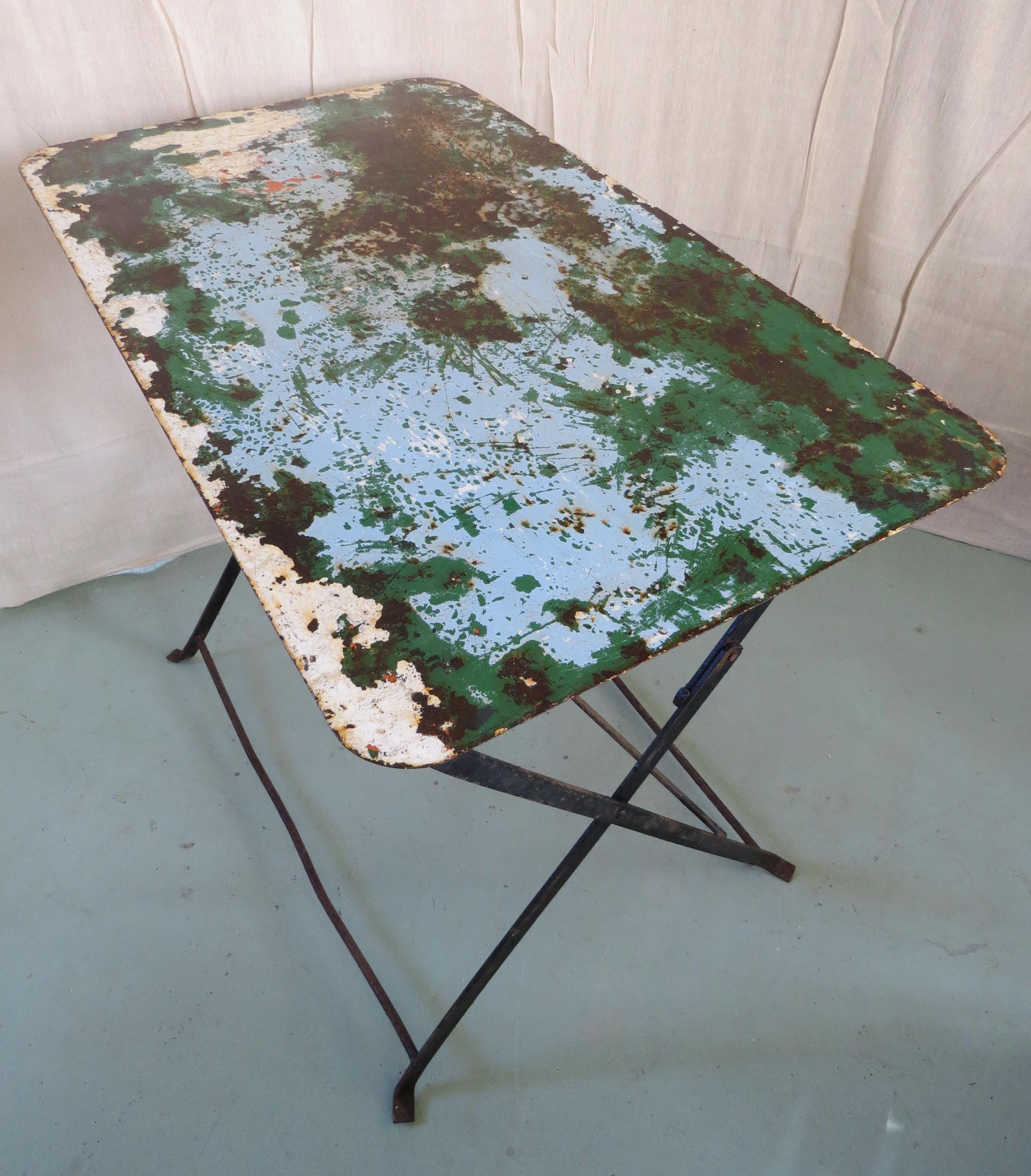 Vintage metal folding table - Etsy 日本