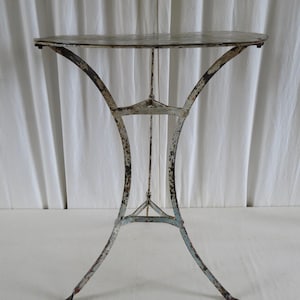 FRENCH BISTRO TABLE. Early 20th Century.