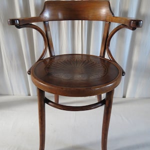 SOLD SOLD Bentwood Carver Chair in the Thonet Style c. 1930's................Now SOLD