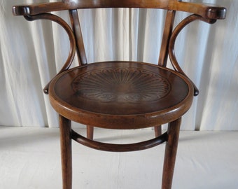 SOLD SOLD Bentwood Carver Chair in the Thonet Style c. 1930's................Now SOLD
