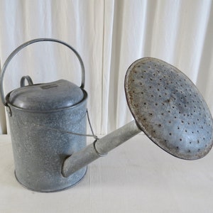VINTAGE GARDEN Gießkanne / Gießkanne englisch, frühes 20.