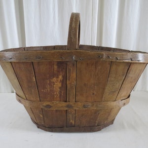 DEVON STAVE BASKET 19 Jahrhundert.