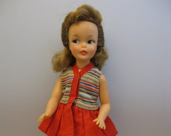 Ideal Posin' Posing Pepper Doll Tammy's Sister in Original Outfit G9 W-1 First Issue