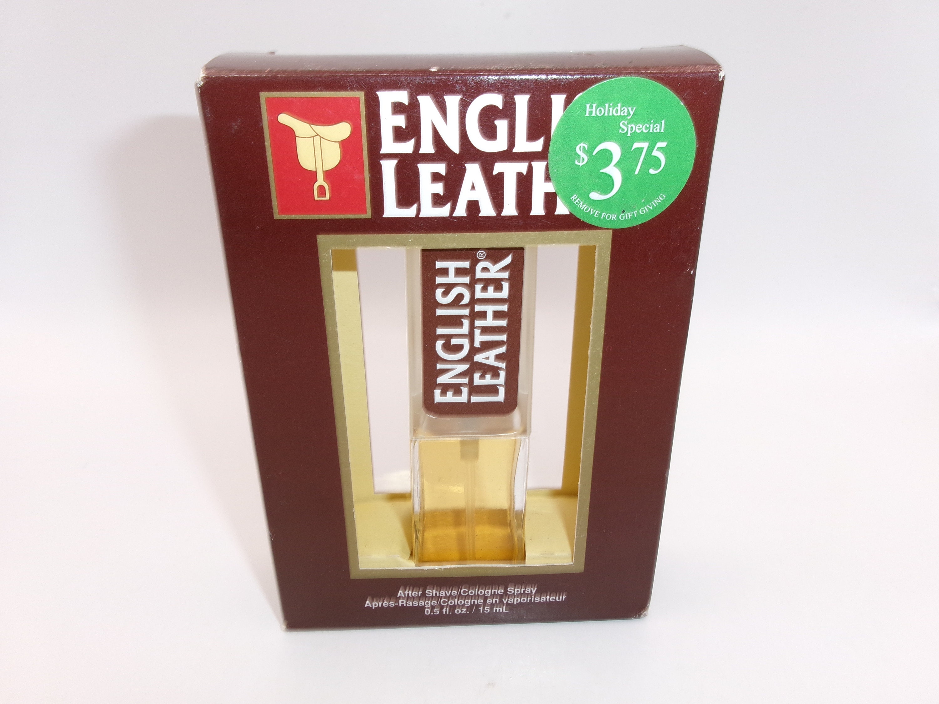 Vintage MEM English Leather After Shave 4 Fl Oz / 110 Ml. Splash. 