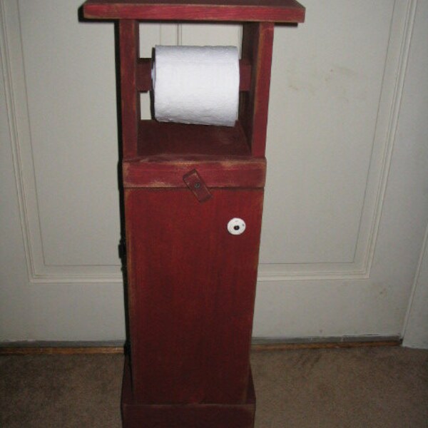 Free Standing Toilet Paper Holder Etsy