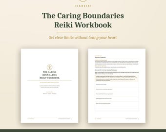 Reiki Boundaries Workbook | Reiki Practitioner Business Guide | Client Policies, Communication & Practice Boundaries PDF