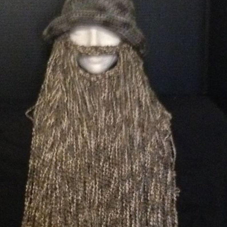 Wizard beard and hat
