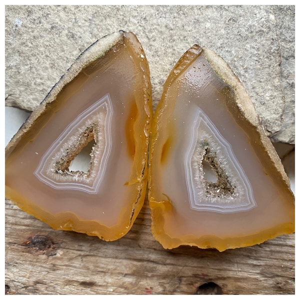 28mm-35mm Sumatra agate geode