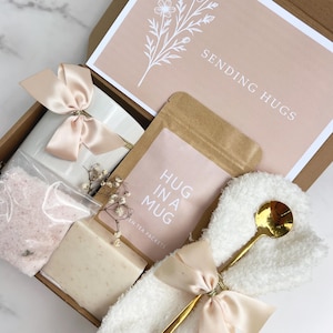Self Care Gift Box, Sending Hugs Gift Box, Care Package For Her, Care Package Friend, Cheer Up Gift, Thinking Of You Gift