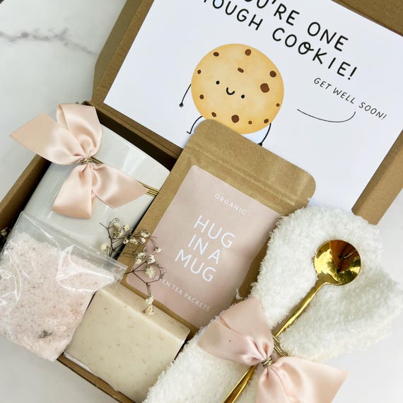 Get Well Gift Basket, Surgery Gift, Feel Better Gift Box, Get Well Gift Box, Sending Sunshine Gift, Cheer up Gift, Gift Box for Her
