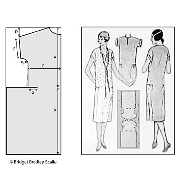 1920's One Hour Frock Pattern *UPDATED*