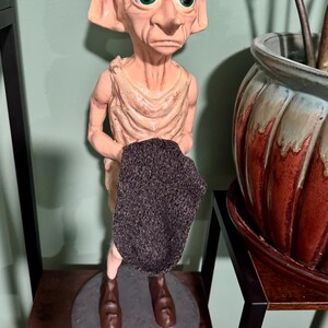 Hand painted Dobby statue