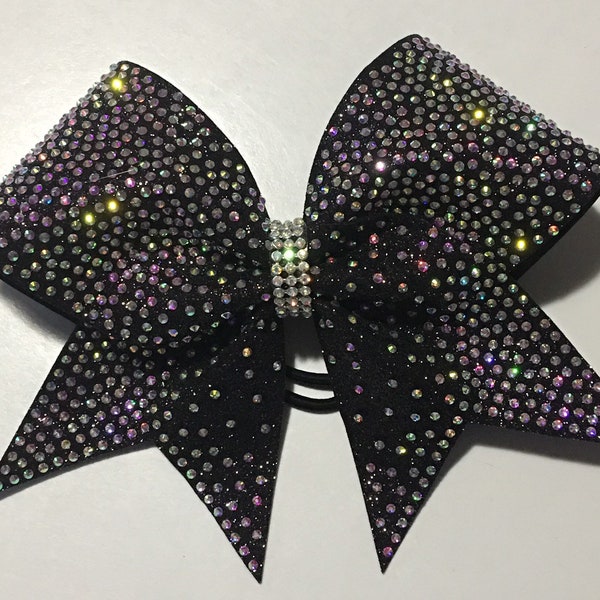 Rhinestone bow tie etsy