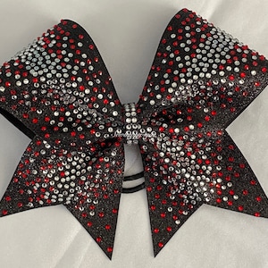 Full Rhinestone Cheer Bow Many Color Choices