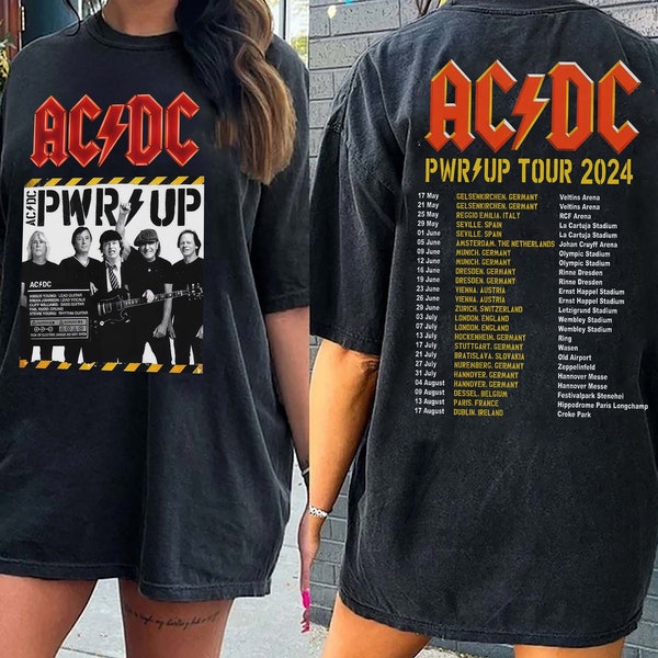 ACDC Png, Musica per gruppi rock and roll png, Rock Band AC DC Tour 2024, Acdc Band anni '90 Vinatge
