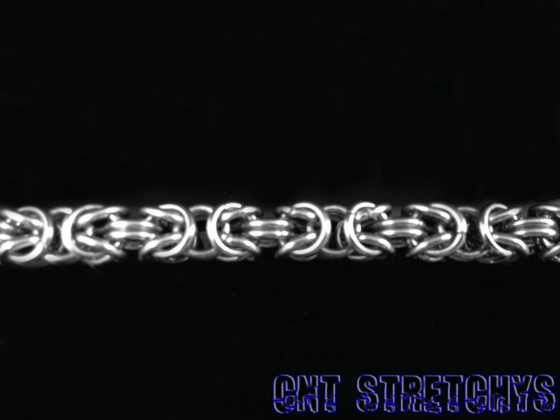 Chainmail Bracelet Byzantine Weave