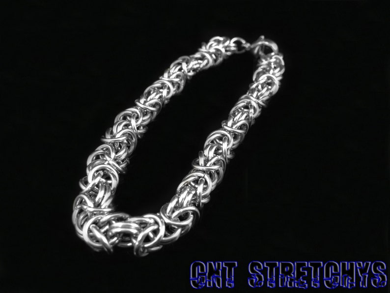 Chainmail Bracelet Byzantine Weave