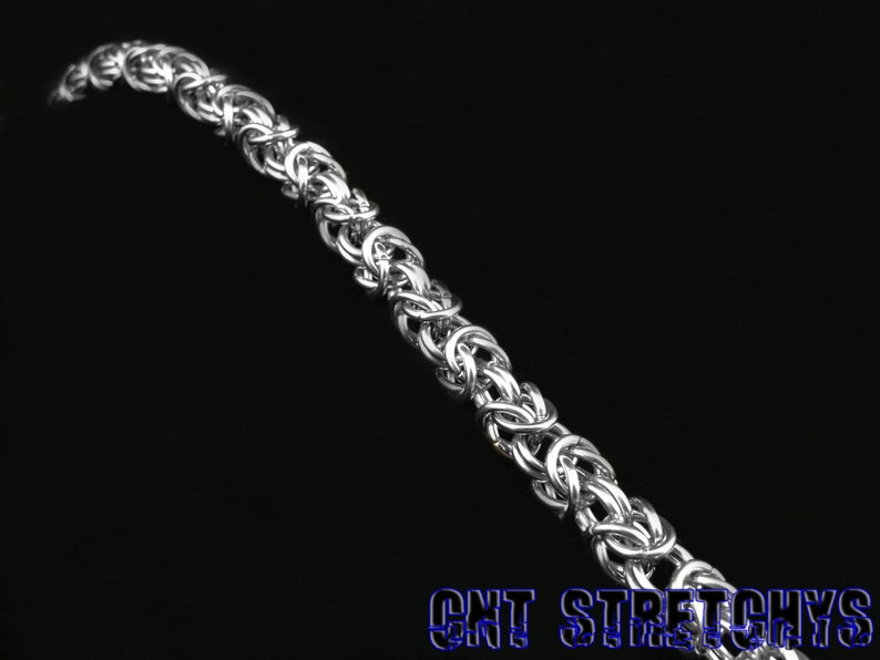 Chainmail Bracelet Byzantine Weave