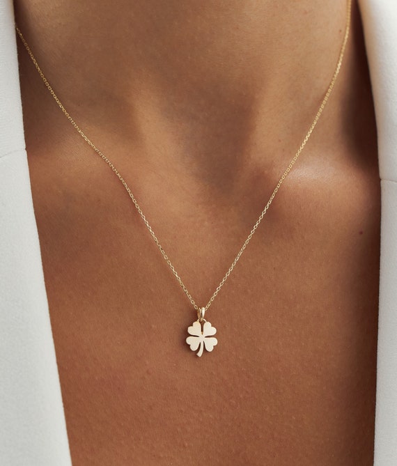 Clover Charm Necklace Clover Charm Necklace