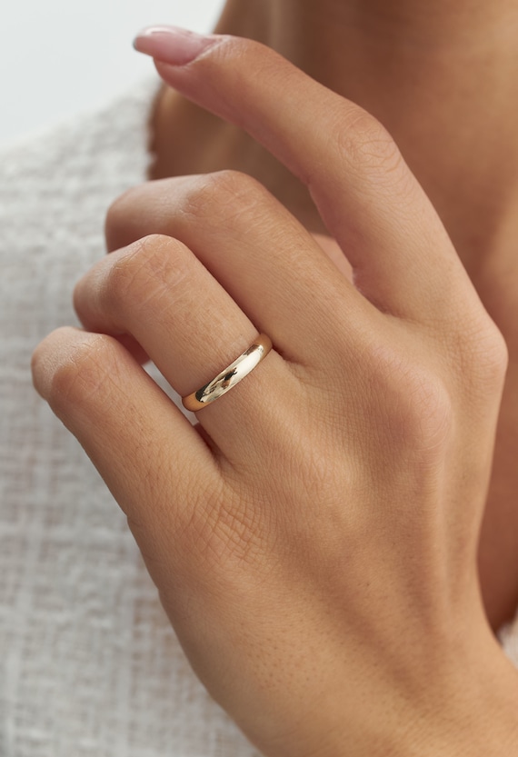 yellow gold ring