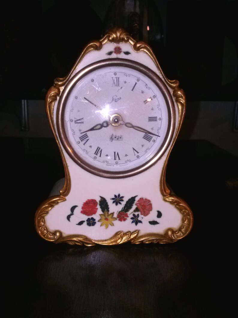 VINTAGE German Staiger child's music/alarm clock Etsy