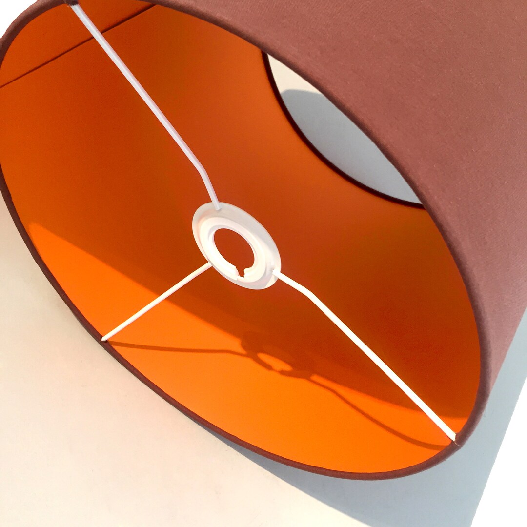 Brown Lampshade Mix & Match Ceiling Shade Table Lamp Drum Lampshade