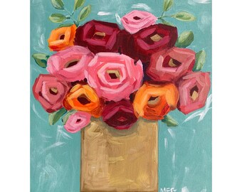 Ranunculus Color Archival Art Print