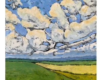 Welcome Land And Sky Archival Art Print
